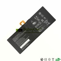 Replacement battery for Lenovo yogabook-2 L17D2P31 YB-J912F C930