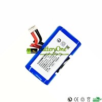 Replacement battery for PLC SX18650-1S2P