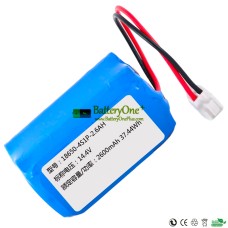 Replacement Battery for PLC 18650-4S1P-2.6Ah