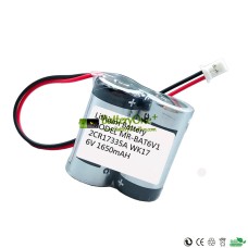 Replacement Battery for PLC MR-BAT6V1 2CR17335A