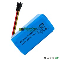 Replacement Battery for PLC MVX18650-2000MAH-4S1P SRJ-S1