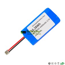 Replacement Battery for PLC WT18650-4400mAh-3.7V