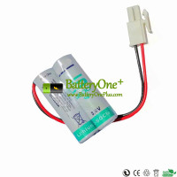 Replacement Battery for ABB White-Plug 2xLS14500