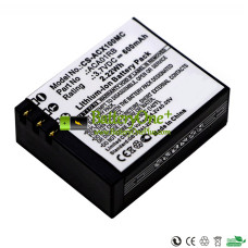 Replacement Battery for ACTIVEON CX ACA01RB Gold CX CX HD