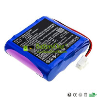 Replacement Battery for CMICS ECG1230S DJDB2600