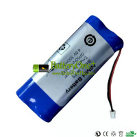 Replacement Battery for Dentsply GP50NH4SMXZ Smartlite-Curer-PS