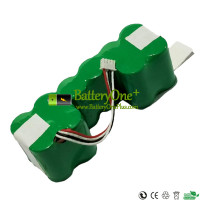 Replacement Battery for Ecovacs DE33 DG716 DG710 DD35