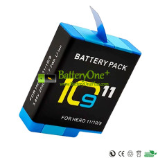 Replacement Battery for Gopro 10 AHDBT-901 Hero9