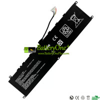 Replacement Battery for MSI BTY-M6M 10SF Stealth GS66 Creator15