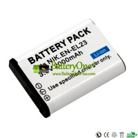 Replacement Battery for Nikon P900 P600 EN-EL23 COOLPIX P900S P610S B700 S810C