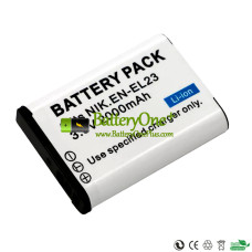 Replacement Battery for Nikon P900 P600 EN-EL23 COOLPIX P900S P610S B700 S810C