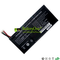 Replacement Battery for PDA AEC7591113-3S1P