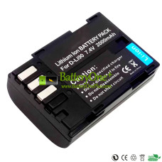 Replacement Battery for PENTAX K3/5 K52S K1/7/7D IIS DLI90 D-LI90 K01 645D k-5ii