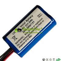 Replacement Battery for PLC 3.6V-2x1.9Ah 2xSL360-131