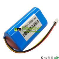 Replacement Battery for PLC FYR-3S1P-2500mAh