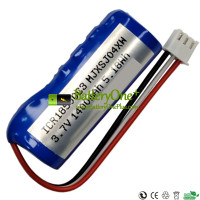 Replacement Battery for PLC ICR18500C3 MJXSJ04XW