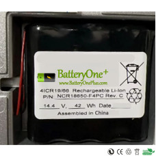 Replacement Battery for PLC REV.C NCR18650-F4PC