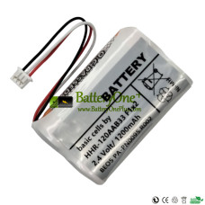 Replacement Battery for PLC HHR-120AAB33 PA-PN0095.R002 F1x2