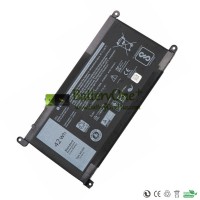 Replacement Battery for Dell T2JX4 15MF-D2605TA Y3F7Y