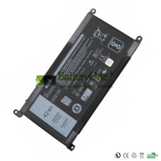 Replacement Battery for Dell T2JX4 15MF-D2605TA Y3F7Y