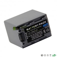 Replacement Battery for Sony HDR-HC HDR-SR HDR-UX HDR-XR Series 2400mAh