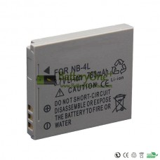 Replacement Battery for Canon NB-4L NB4LH Digital IXUS 800 IS 850 IS 860 IS 90 IS