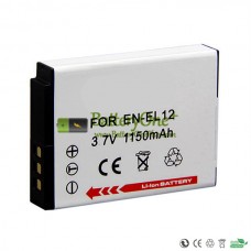 Replacement Battery for Nikon EN-EL12 ENEL12 S1200PJ AW100 S8200 S6200 S1000PJ S1100PJ