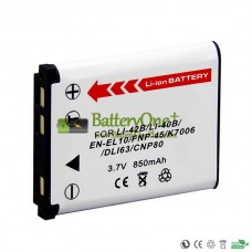 Replacement Battery for Olympus FE-230 FE-240 FE-250 FE-280 FE-290 FE-300 