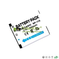 Replacement Battery for Casio NP-110 EX-Z2000 EX-Z200