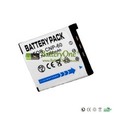 Replacement Battery for Casio NP-60 EX-S10 EX-Z80 EX-Z9 Zoom EX-Z19 Zoom EX-Z20 Zoom EX-Z85 Zoom EX-Z90