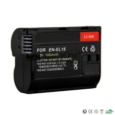 Replacement Battery for Nikon EN-EL15 D7000 D7100 D7200 D800 D800E D600 D610 D750 D810 D500