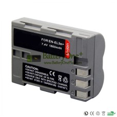 Replacement Battery for Nikon EN-EL3e EL3 D100 D200 D300 D300s D50 D70 D70s D80 D90 DSLR D700