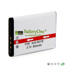 Replacement Battery for Samsung SLB-0837B NV8 NV10 NV15 NV20 L70 L83T L301 800mAh