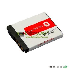 Replacement Battery for Sony NP-BD1 FD1 750mAh