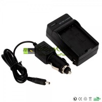 Replacement Charger for Canon LP-E8 with Car Charging Cable