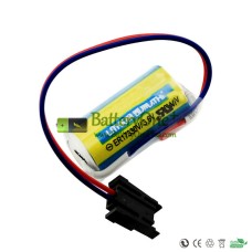 Replacement Battery for Mitsubishi ER17330V 3.6V A6BAT MR-BAT ER17/33